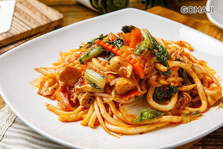 韓式泡菜炒烏龍