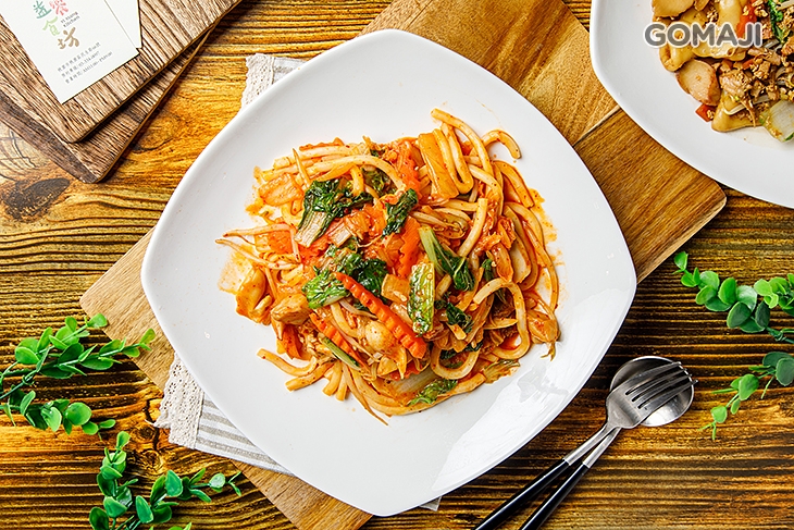 韓式泡菜炒烏龍