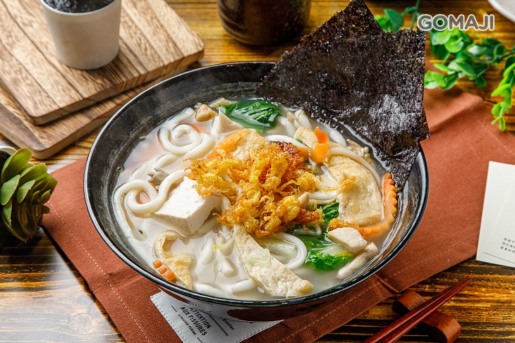 鮮味蔬菜湯烏龍麵