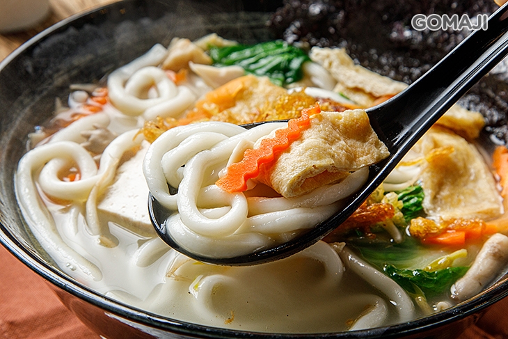 鮮味蔬菜湯烏龍麵