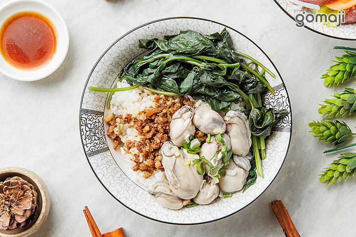 鮮蚵肉燥飯