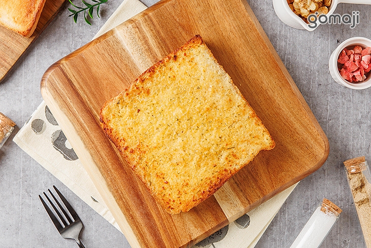 手剁鮮蒜奶油厚片