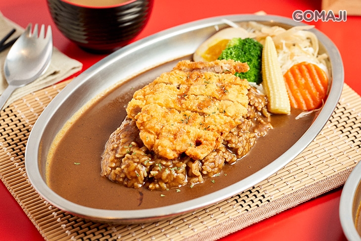 炸咔啦雞腿咖喱飯