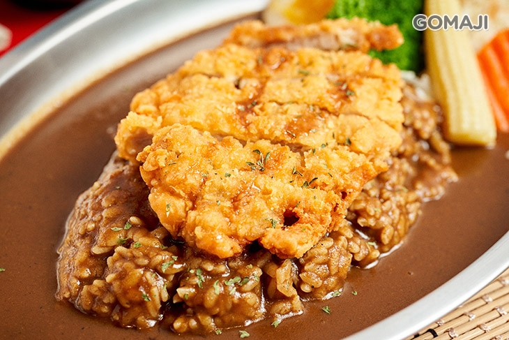 炸咔啦雞腿咖喱飯