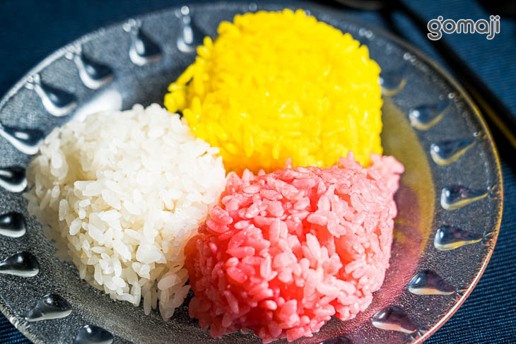 三色飯