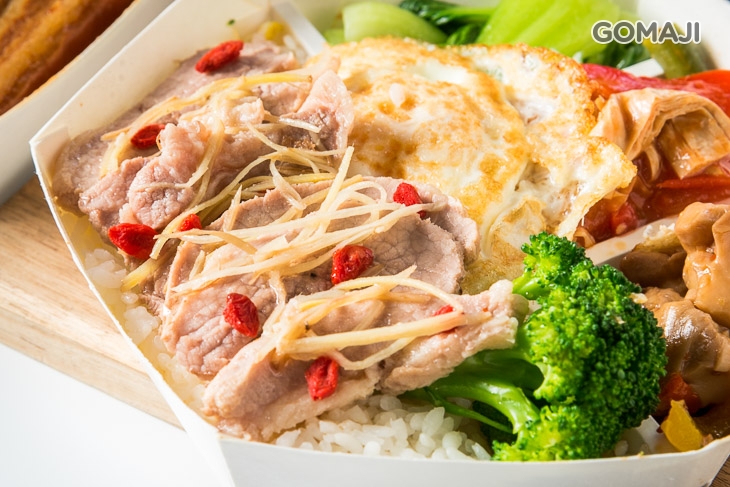麻油二層肉便當