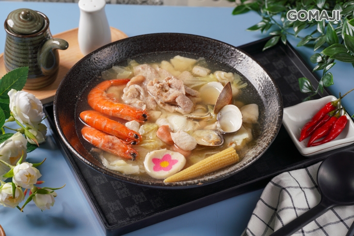 海鮮鍋燒麵疙瘩