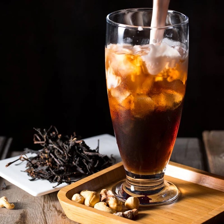 台灣紅玉堅果奶茶