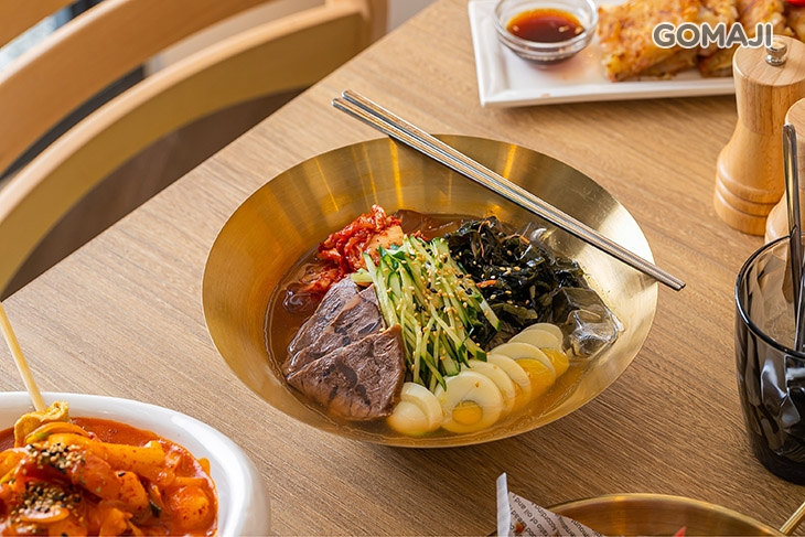 韓式牛肉水冷麵