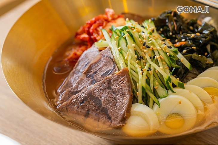 韓式牛肉水冷麵