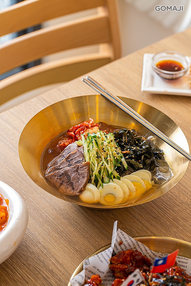 韓式牛肉水冷麵