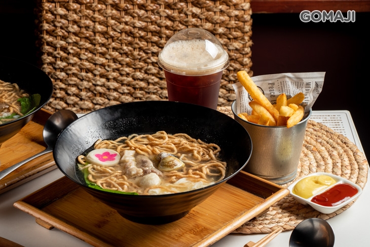 B.暖心招牌單人麵食套餐