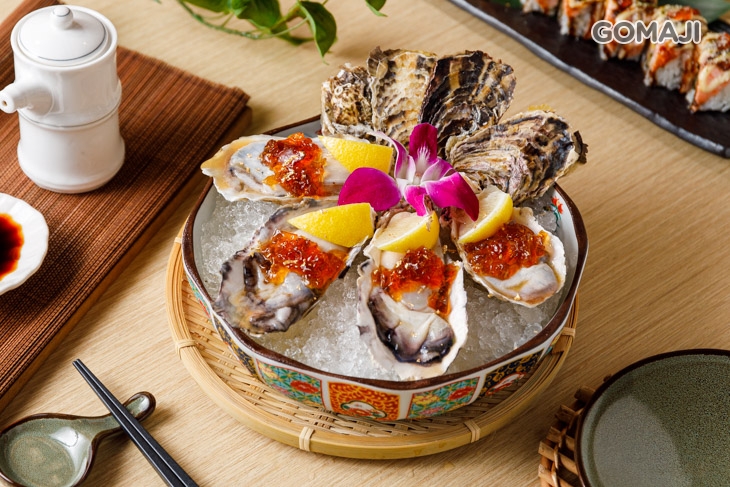 廣島生蠔佐果醋凍拼盤