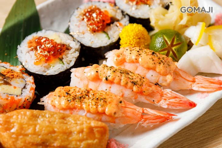 豪華壽司盛合拼盤