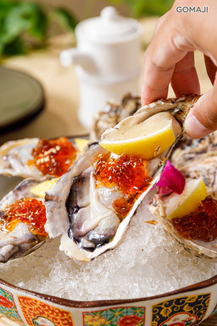 廣島生蠔佐果醋凍拼盤