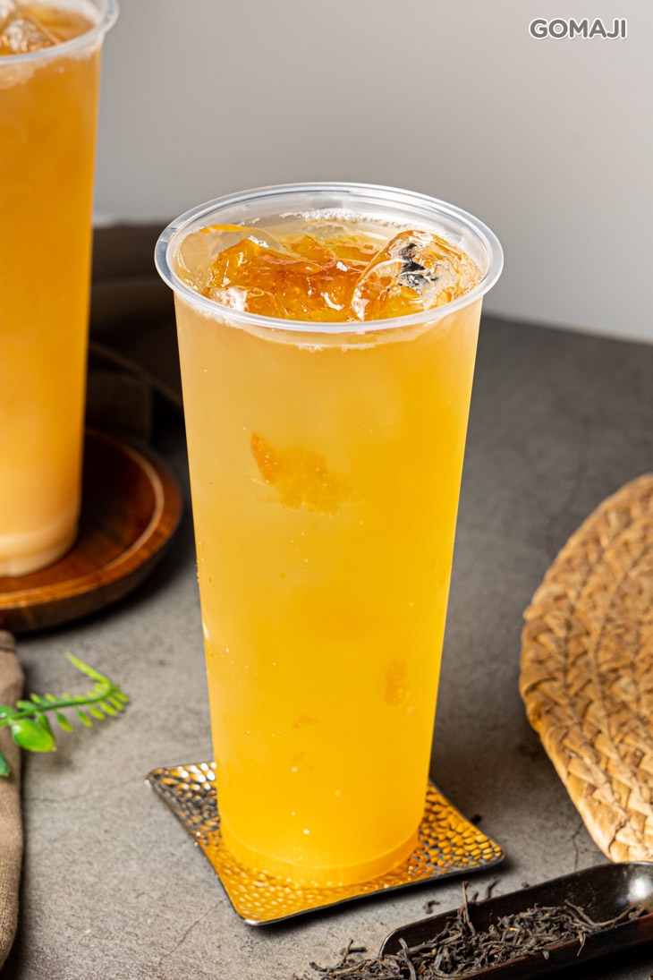 蜜桃柚茶
