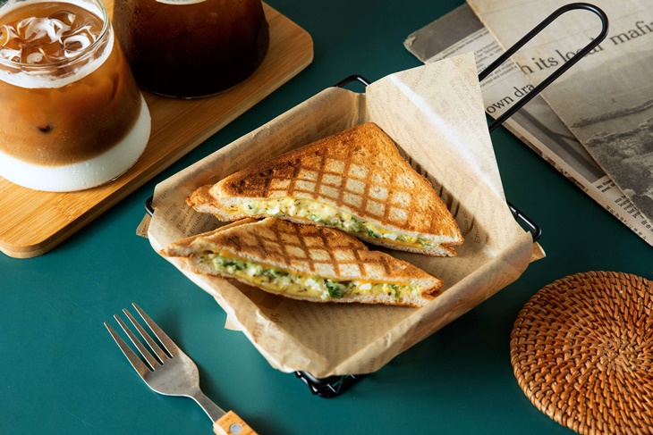 日式雞蛋沙拉熱壓吐司