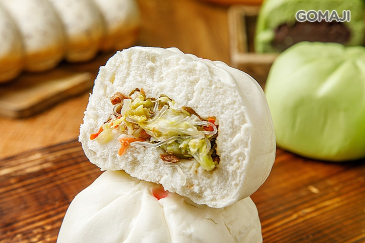 素高麗菜包子