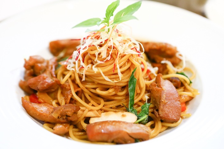 三杯雞義大利麵