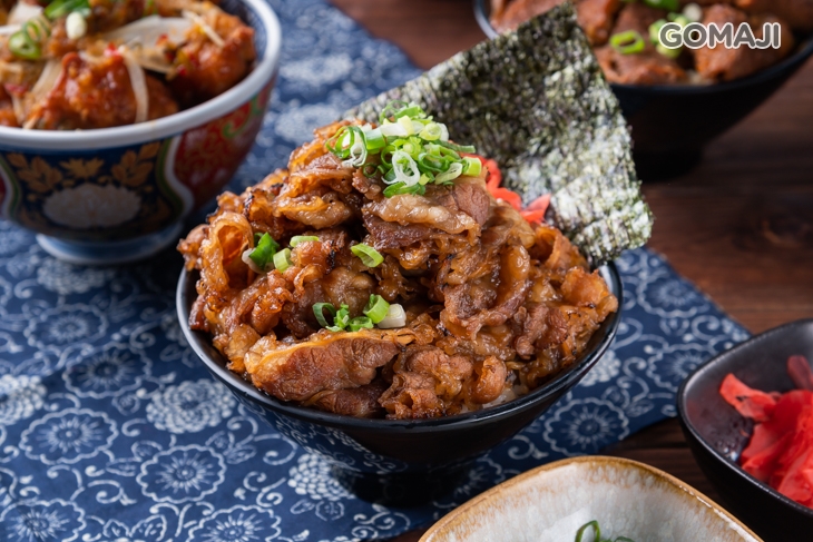 炙燒安格斯黑牛後腹肉丼