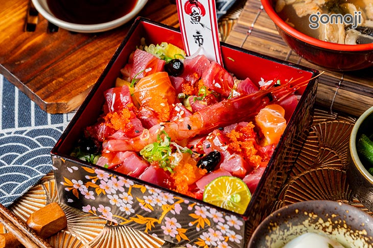 生魚散壽司寶盒