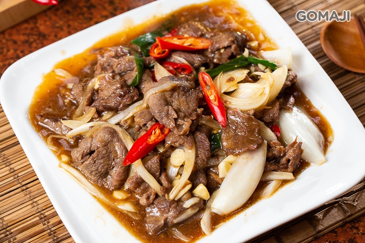 品瓚海鮮熱炒店 蔥爆牛肉