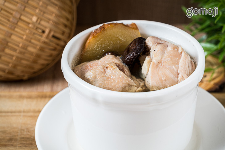 養生香菇雞盅