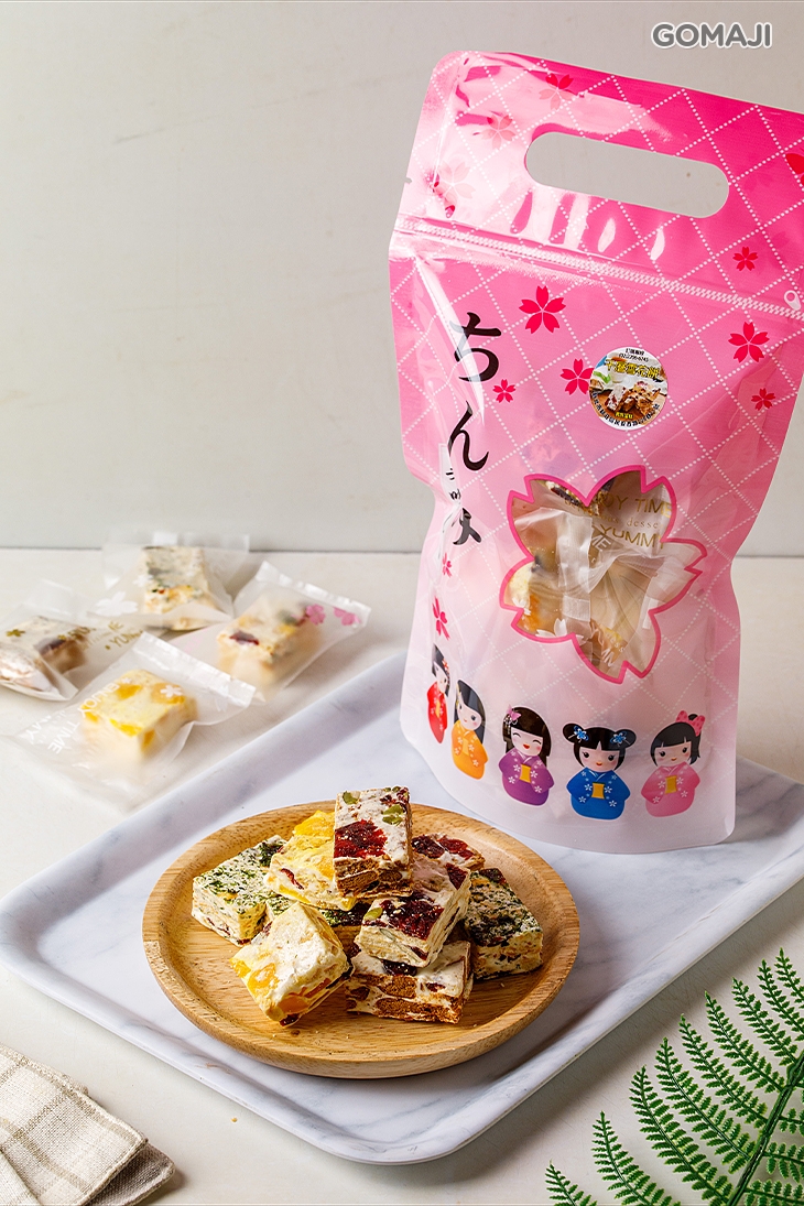 綜合口味：芒果&海苔&原味&黑糖