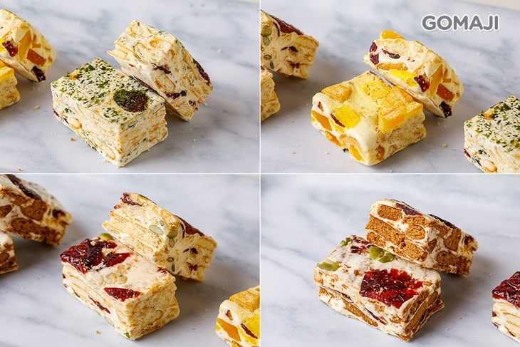 綜合口味：芒果&海苔&原味&黑糖