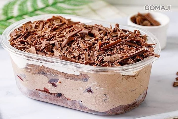 經典黑森林(藍莓+布丁) 