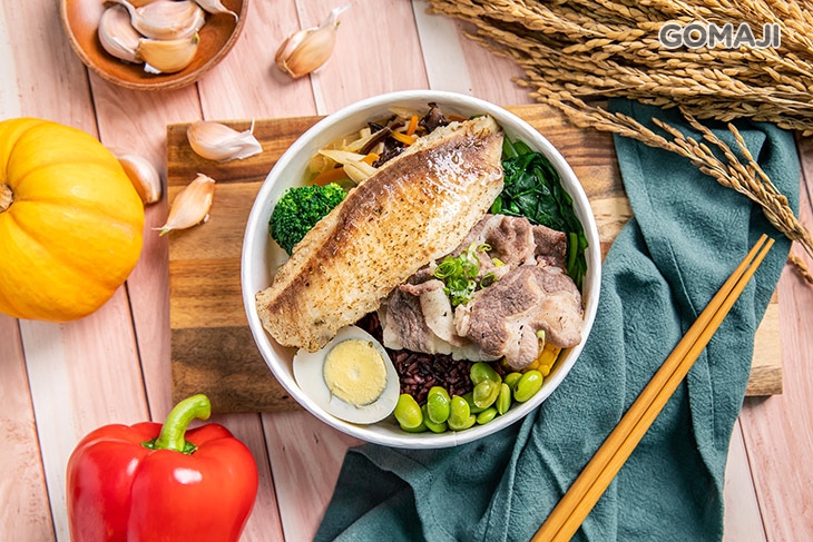 香檸義式台灣鯛+蒜香椒鹽牛五花