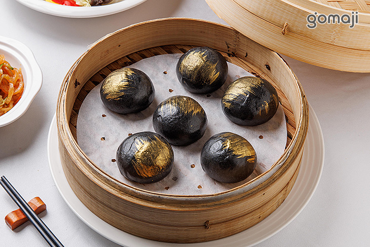 黑金爆漿流沙包