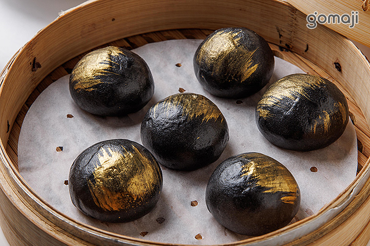 黑金爆漿流沙包