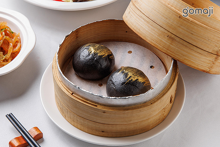 黑金爆漿流沙包