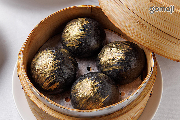 黑金爆漿流沙包