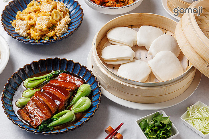 東坡肉佐荷葉夾