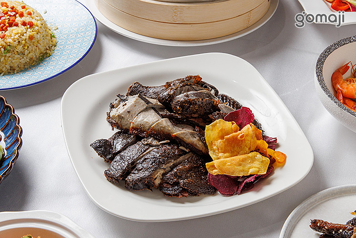 招牌蒜香黑鑽雞