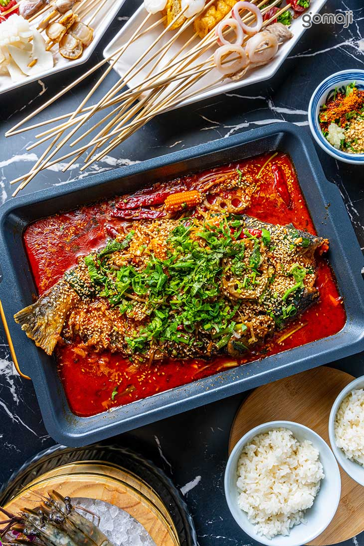 霸道噴香烤魚