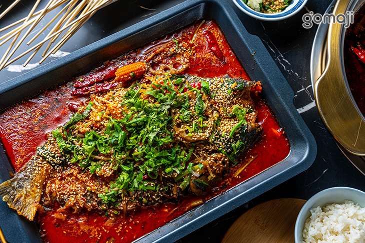 霸道噴香烤魚