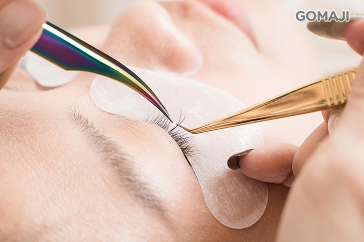 C&Chat編織感YY人魚睫毛嫁接