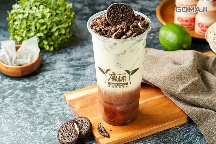 oreo鮮奶茶