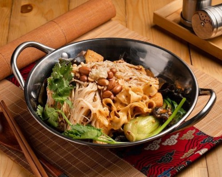 滿滿養生菇鍋（香香拌）