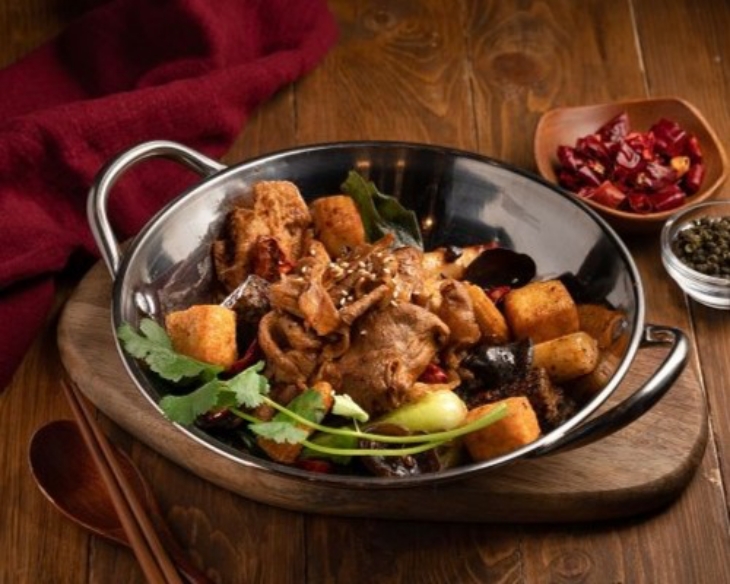 霜降雪花豬鍋（干鍋）