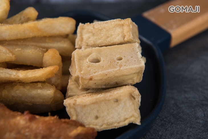 2號餐(紐奧良棒棒腿+脆薯+百頁豆腐)