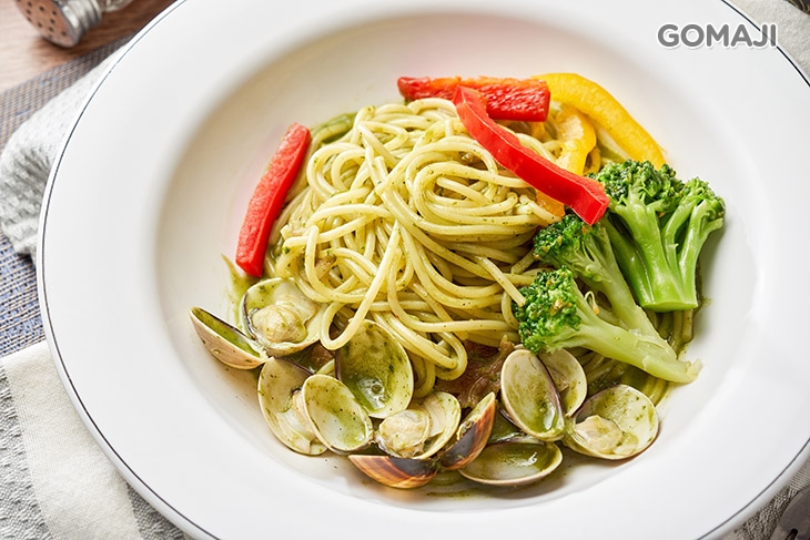 青醬蛤蜊義大利麵