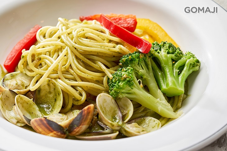 青醬蛤蜊義大利麵