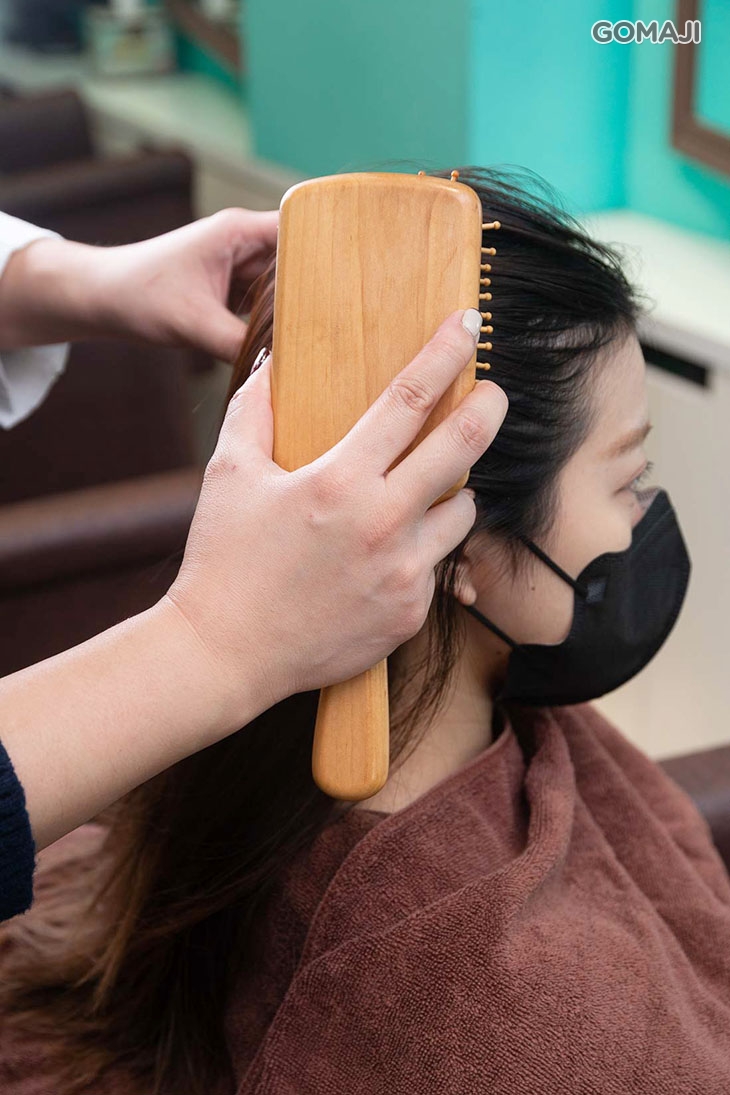 木梳SPA按摩梳髮促進血循環