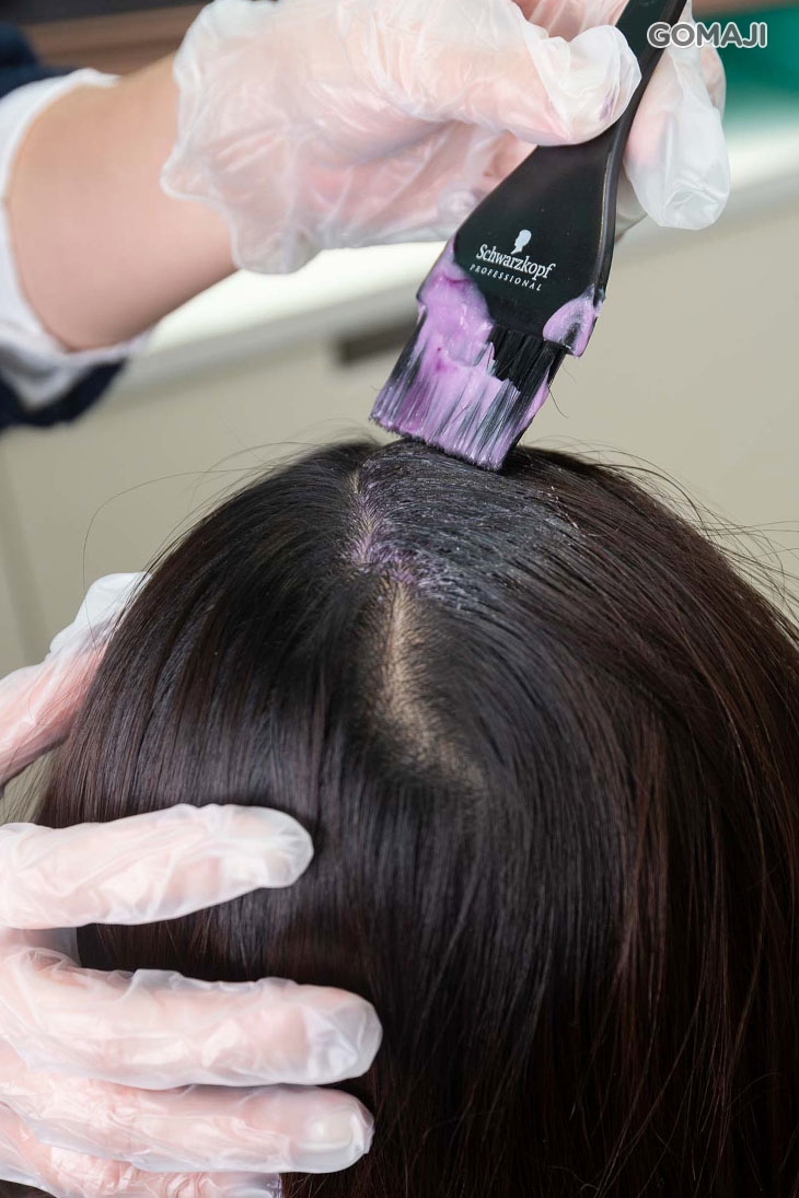 日系減齡質感單色染護