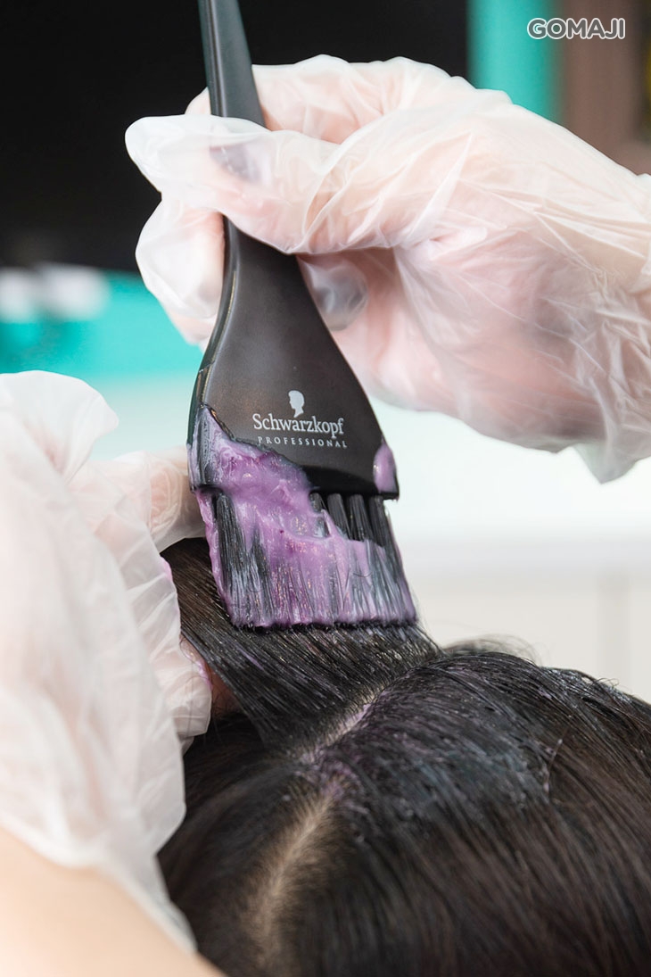 日系減齡質感單色染護