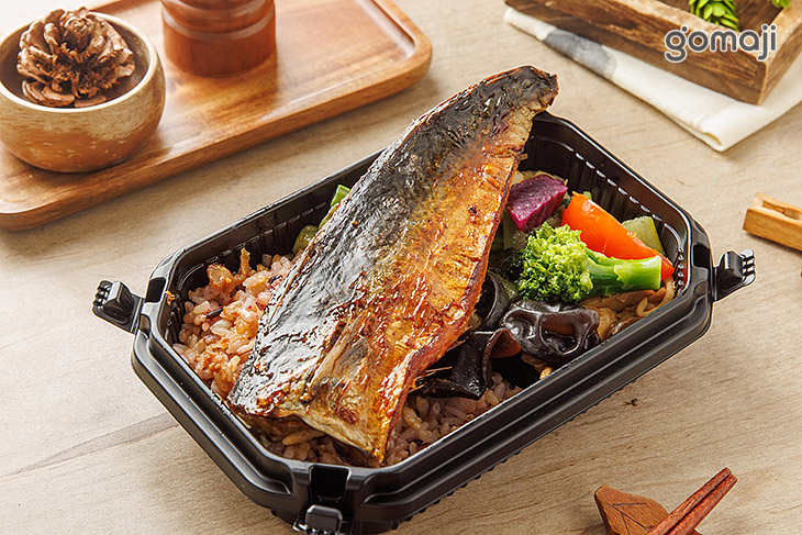 鹽烤台灣鯖魚餐盒